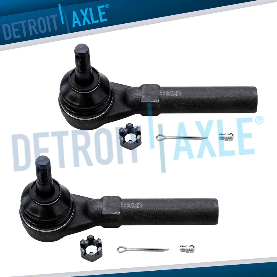 Front Outer Tie Rods for 2008-2013 Dodge Grand Caravan Town & Country C/V Routan - Image 1 of 4