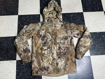 Kryptek Vellus Jacket Woodland Camo Hooded Men's Size M 16VelJ 0001343 - Image 1 of 4