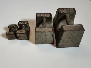 Vintage Cast Iron Weight 8oz / 1lb / 4lb / 7lb - Picture 1 of 3