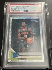 2019 Panini Donruss De’Andre Hunter Rated Rookie Infinite #204 PSA 10 GEM MT 💎 - Picture 1 of 2