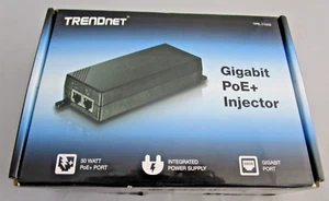TRENDnet TPE-115GI Gigabit PoE+ Injector NEW - Picture 1 of 2