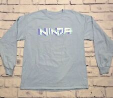 Ninja Shirt Adult Large Blue Tyler Blevins Streamer Gamer Logo Fornite Icon