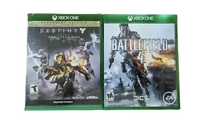 XBOX One 2 Game Lot Destiny The Taken King & Battlefield 4 - Picture 1 of 6