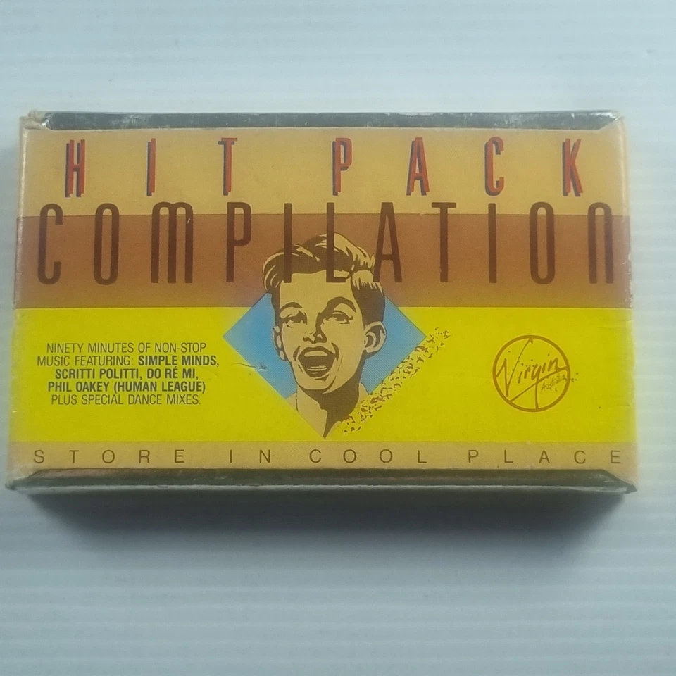 Hit Pack Compilation – Virgin Records (Cassette Tape, 1980s) - Image 1 of 3