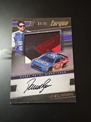 2017 Panini Torque Racing David Ragan Sheet Metal Signatures Auto Relic /35 - Image 1 of 3