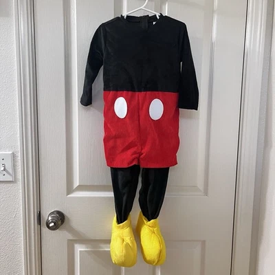 Spirit Disney Mickey Mouse & Friends Halloween Costume Jumpsuit SZ 12-18 Months - Image 1 of 4