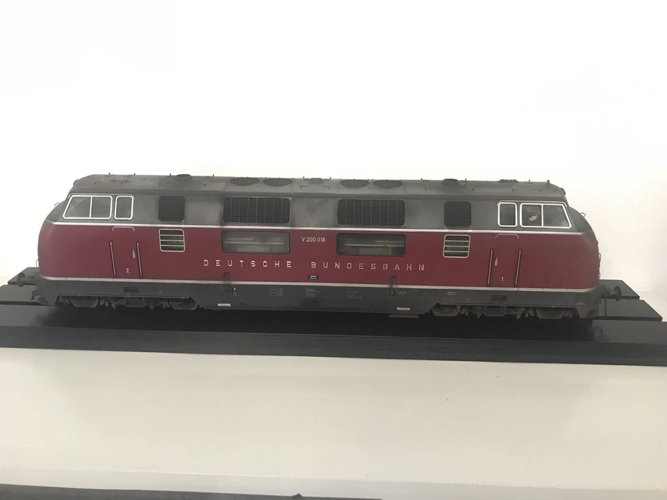 Märklin 55802 Diesellok V200 V220 Spur 1 digital Sound gealtert Neuzustand OVP - Bild 1 von 4