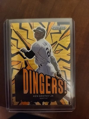 2025 Panini Prizm - Dingers! Ken Griffey Jr, Ken Griffey Jr #14 - Image 1 of 3