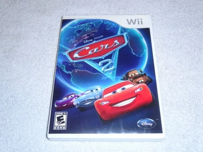 Disney Pixar Cars 2 Nintendo Wii Videojuego Completo Con Caja + Manual Probado WDC Foto 1 de 4
