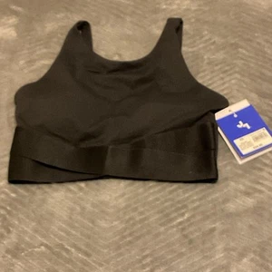 Damen Joy Lab Longline Sport BH Schwarz Onyx Größe XS Neu mit Etikett - Bild 1 von 6