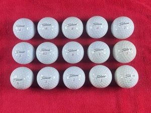 15 Titleist ProV1x neuwertige gebrauchte Golfbälle 5A AAAAA - kostenloser Versand!!! - Bild 1 von 2