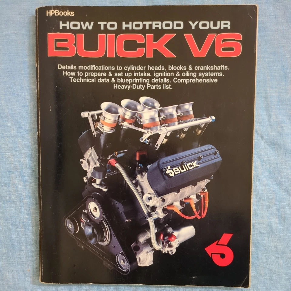 How to Hotrod Your Buick V6 - Paperback/HPBooks 1st Printing 1986 - Image 1 of 4
