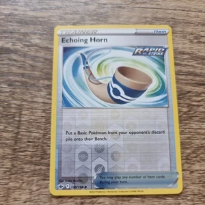 Echoing Horn - 136/198 Reverse Holo Uncommon - Chilling Reign - Pokemon TCG - Picture 1 of 1
