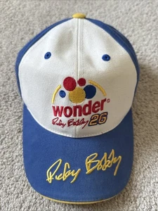 Vintage Ricky Bobby Talladega Nights NASCAR Baseball Hat Wonder Bread Cap 2006 - Picture 1 of 11