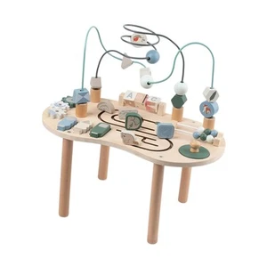 Activity Table Sensory Toy Portable Graphic Pairing Rotating Block Early - Picture 1 of 6
