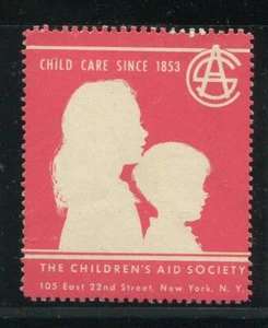 Childrens Aid Society Reklamemarke Poster Stamp - Picture 1 of 1