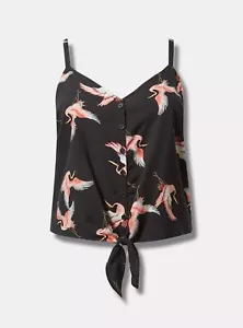 Torrid Crane Crop Tank NWT New 1X - Picture 1 of 8