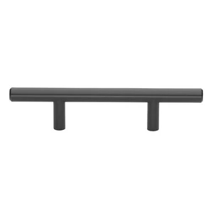 GlideRite 3" CC Solid Steel Cabinet Bar Pull Handle Matte Black - 5000-76-MB-1 - Picture 1 of 3
