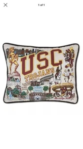 Cat Studio University of SOUTHERN CALIFORNIA USC Kissen Neu mit Etikett NCAA ChampsFootball - Bild 1 von 3