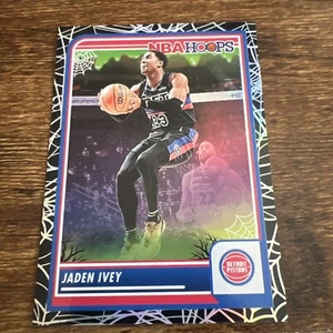 Jaden Ivey Haunted Hoops Spider Web Holo Insert - Imagen 1 de 2