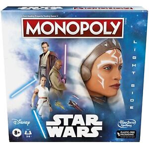 Monopoly: Star Wars Light Side Edition Board, Star Wars Jedi Game for 2-6 Player