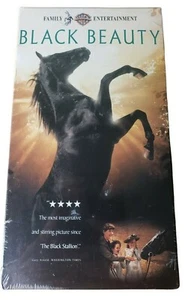 Black Beauty VHS Tape 1994 Warner Home Video Rated G Movie Brand New Sealed - Foto 1 di 4