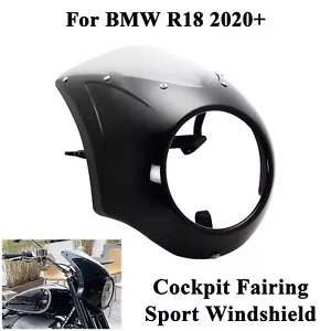 Cockpit Fairing Windshield Windscreen For BMW R18 First Edition/Classic 2020-ON - Bild 1 von 12