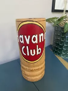 Krug Havanna Club Kuba groß dekorativ aus Bambus Bar Tiki Männerhöhle - Bild 1 von 9