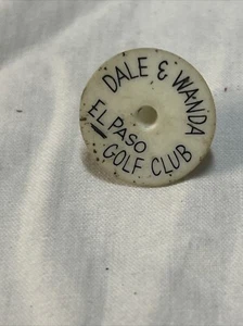 Vintage El Paso Golf Club Ball Marker - Picture 1 of 3