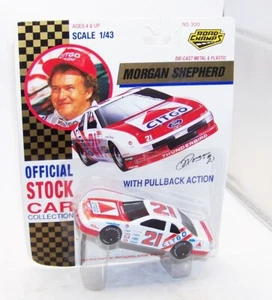 1:43 1992 ROAD CHAMPS #21 CITGO WOOD BROTHERS FORD THUNDERBIRD MORGAN SHEPHERD - Picture 1 of 2