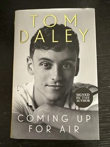 Tom Daley SIGNED Coming Up For Air 1st Edition 1st Impression Hardback Book - Picture 1 of 9