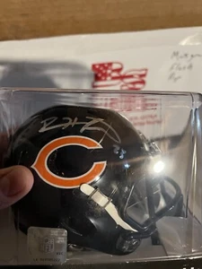 Autographed/Signed Devin Hester Chicago Bears Mini Football Helmet JSA COA - Picture 1 of 5