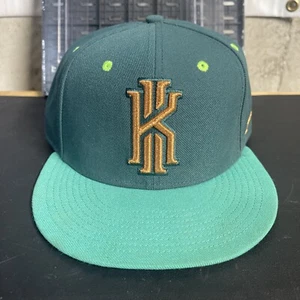 Kyrie Irving Hat Cap Green Stitched Logo Nike True Snapback Rare Colorway USA! - Bild 1 von 10
