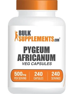 BulkSupplements Pygeum Africanum Extract 240 Capsules - 5000mg per Serving - Picture 1 of 5