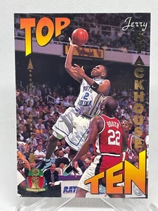 Jerry Stackhouse 1995 Signature Rookies Top Ten #TT3 - Picture 1 of 2