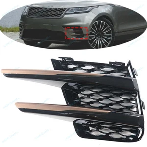 Front Bumper Side Bezel Cover Grille t Fit For LR Range Rover Velar 2017-2021,LH - Imagen 1 de 5