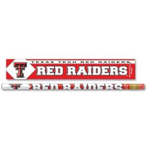 Texas Tech Red Raiders Pencil - 6-pack - Picture 1 of 1