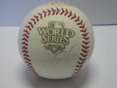 Autógrafo de Javier López 2010 Rawlings certificado de autenticidad oficial de béisbol envío gratuito Foto 1 de 4