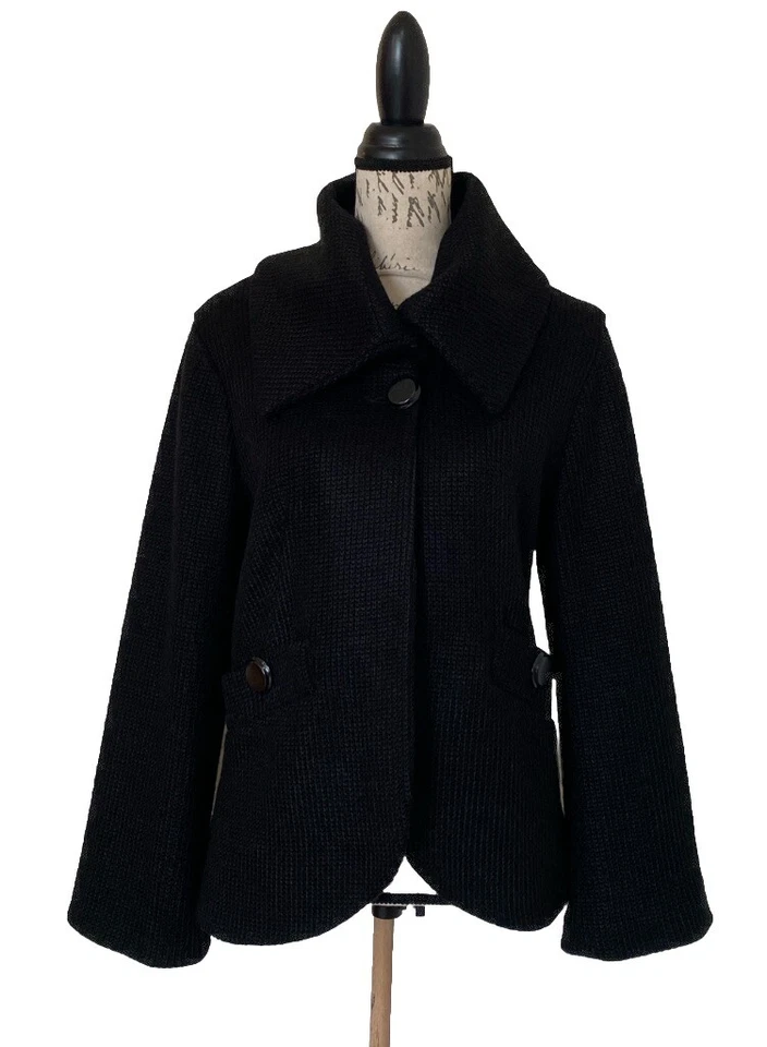 Eva Franco Womens Open Front Coat Size 8 - Image 1 of 4