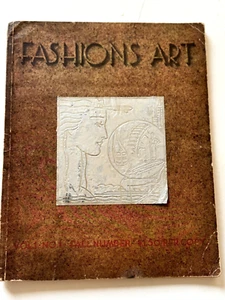 Rare ART DECO 30s vintage fashion magazine Schiaparelli Lanvin Paris New York - Picture 1 of 11
