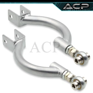 For 95-98 240SX S14 / 90-01 Q45 G50 Y33 Silver Rear Upper Adjustable Control Arm - Picture 1 of 2
