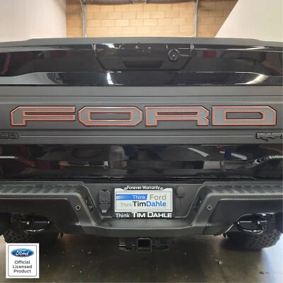 Ford Raptor F-150 2024-2025 puerta trasera letras contornos - vinilo pegatinas calcomanías F150 Foto 1 de 4