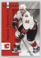 2005-06 Fleer Hot Prospects Red Hot /100 Mark Giordano #111 Rookie RC