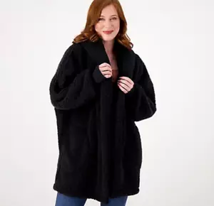 BumbleBella Jill Martin Pet Sherpa Schal Kragen Liege schwarz PXXXS/PXXS A521468 - Bild 1 von 5