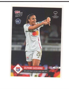 2023-24 Topps Now UWCL #15 Delphine Cascarino RC - Picture 1 of 1