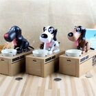 Cute Automated Dog Steal Coin Piggy Bank Coins Storage Box  Living Room