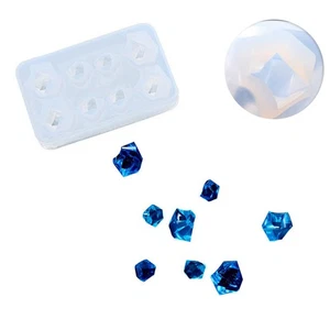 Molde de cubo de hielo de cristal gota de agua moldes de joyería herramienta para hacer colgantes - Imagen 1 de 11