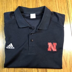 Nebraska Cornhuskers Adidas Herren Kurzarm Poloshirt XL - Bild 1 von 11