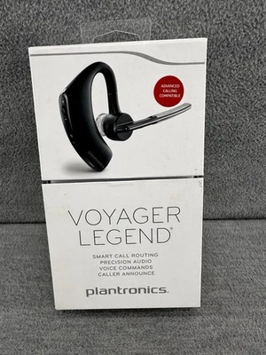 PLANTRONICS - Voyager Legend Bluetooth Headset w/ Voice Command Black FOR PARTS - Image 1 of 4