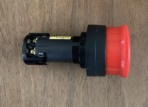 IDEC EMERGENCY STOP SWITCH, HW1E-BV, OPERATIONAL, SOLD AS IS - Picture 1 of 3